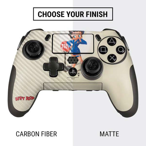Betty Boop The Police Officer PlayStation Scuf Vantage 2 Controller Skin