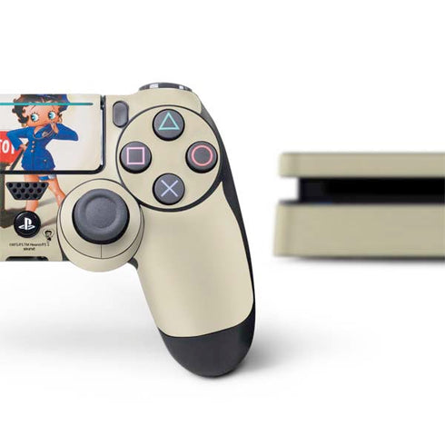 Betty Boop The Police Officer PS4 Slim Bundle Skin