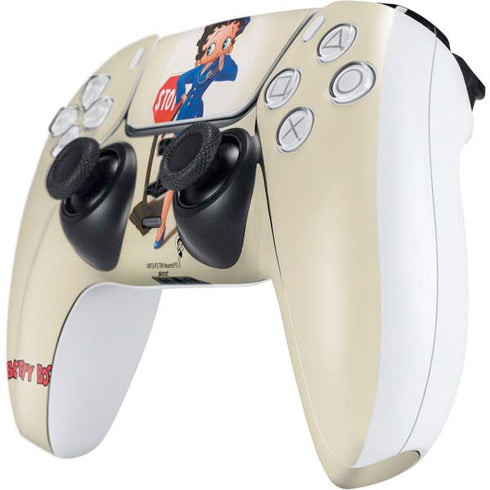 Betty Boop The Police Officer PS5 Controller Skin
