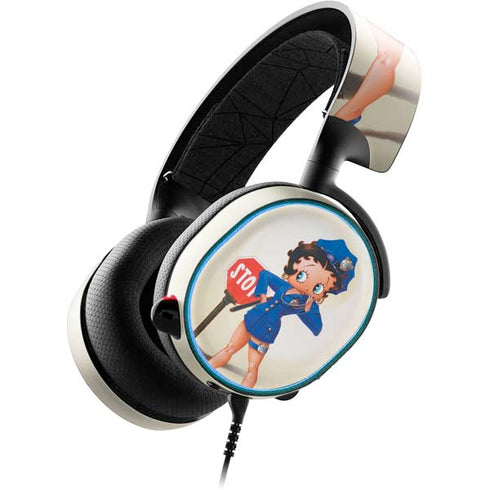 Betty Boop The Police Officer SteelSeries Arctis 3 Skin