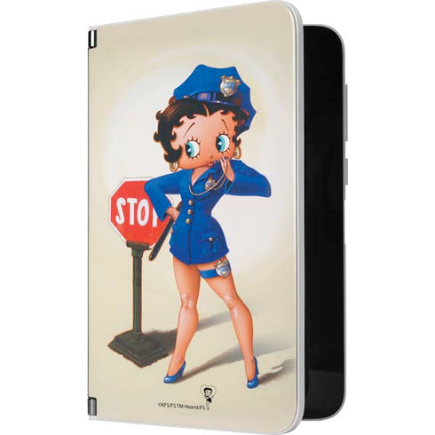 Betty Boop The Police Officer Surface Duo Skin