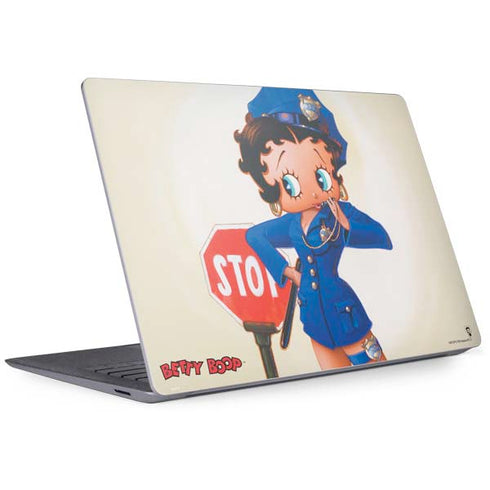 Betty Boop The Police Officer Surface Laptop 3 13.5in Skin