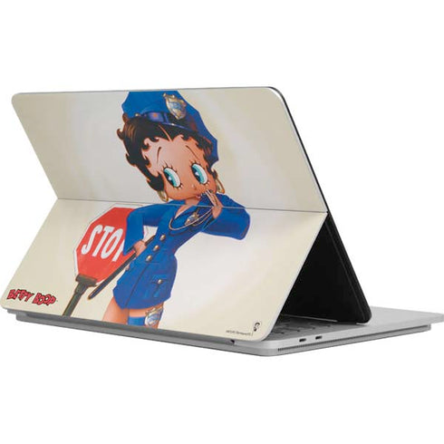 Betty Boop The Police Officer Surface Laptop Studio Skin