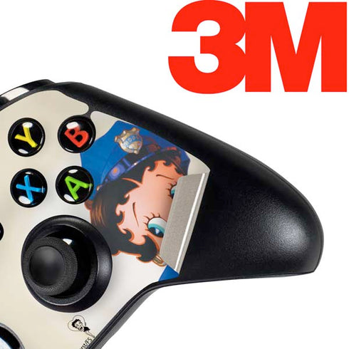 Betty Boop The Police Officer Xbox One Controller Skin