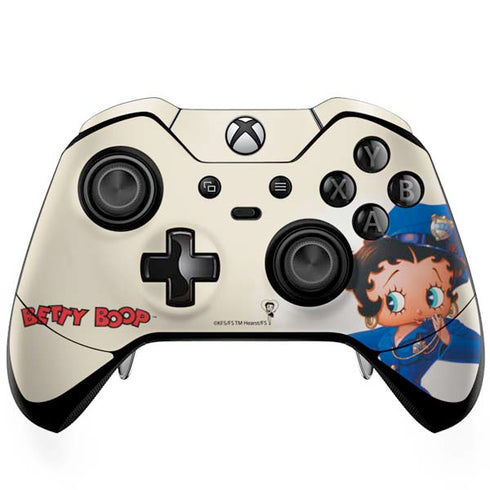 Betty Boop The Police Officer Xbox One Elite Controller Skin