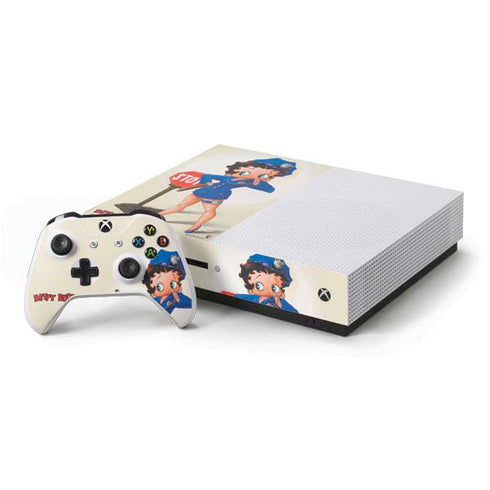 Betty Boop The Police Officer Xbox One Skins