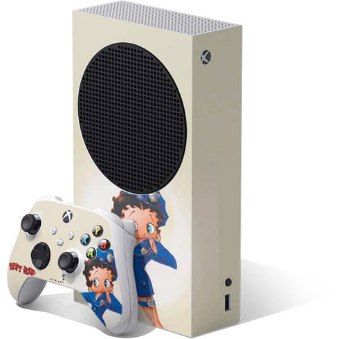 Betty Boop The Police Officer Xbox Series S Bundle Skin