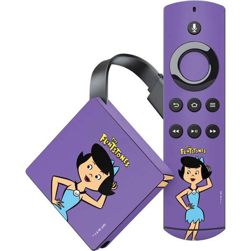 The Flinstones Betty Rubble Amazon Fire TV Skin
