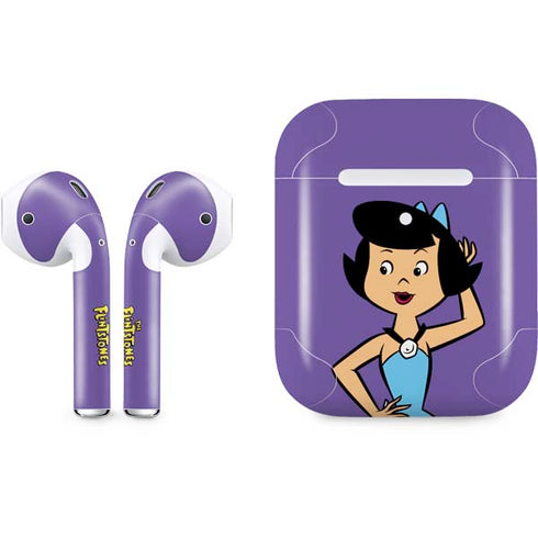 The Flinstones Betty Rubble Apple AirPods 2 Skin