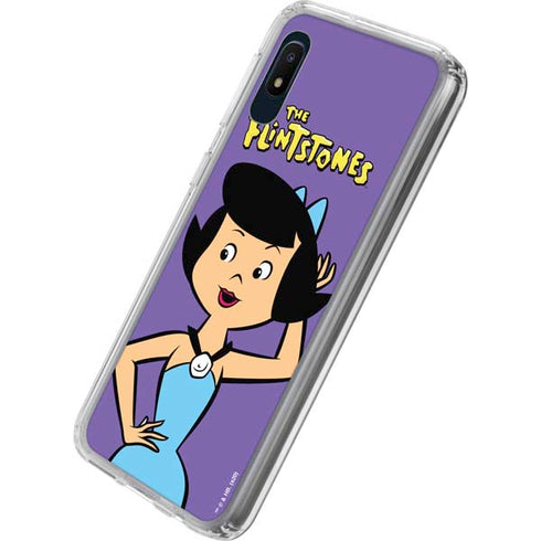The Flinstones Betty Rubble Galaxy A10e Clear Case