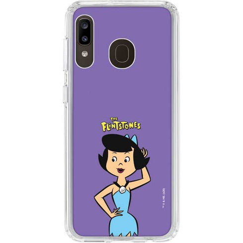 The Flinstones Betty Rubble Galaxy A20 Clear Case