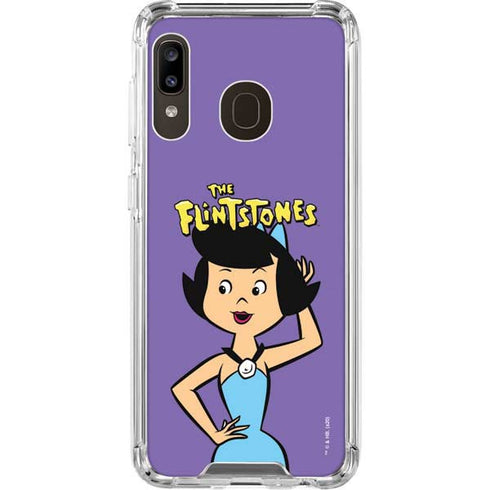 The Flinstones Betty Rubble Galaxy A30 Clear Case