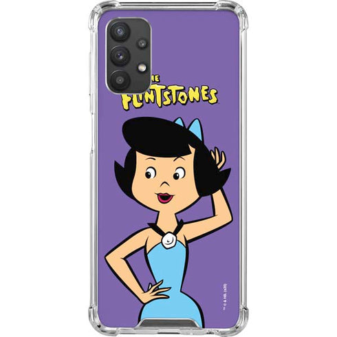 The Flinstones Betty Rubble Galaxy A32 5G Clear Case