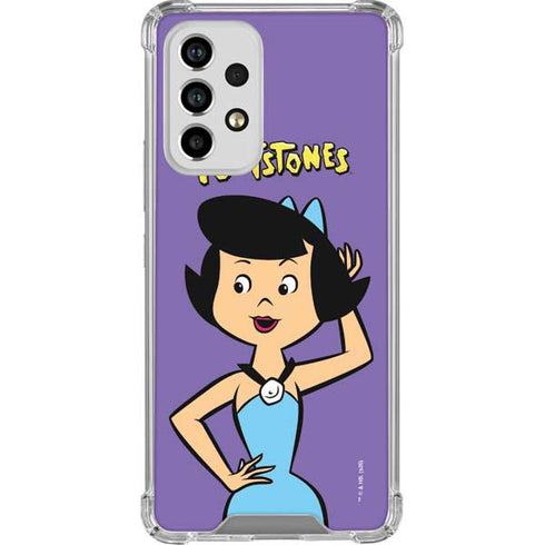 The Flinstones Betty Rubble Galaxy A53 5G Clear Case