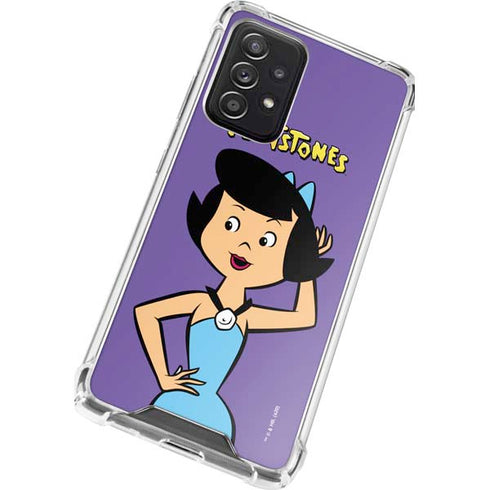 The Flinstones Betty Rubble Galaxy A72 5G Clear Case