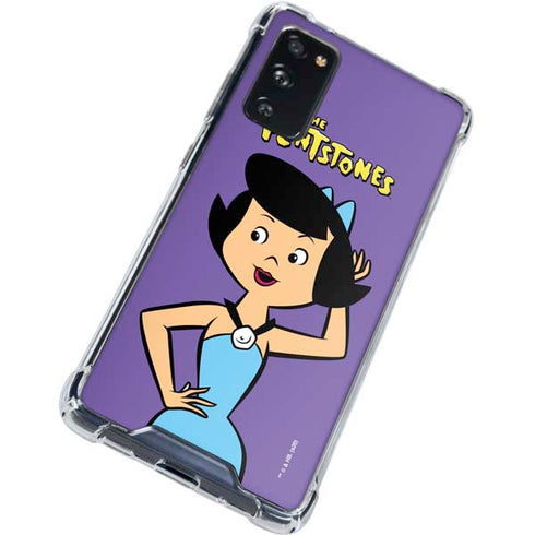 The Flinstones Betty Rubble Galaxy S20 FE Clear Case