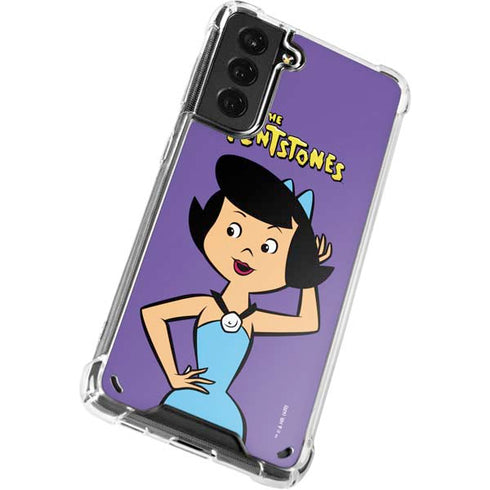 The Flinstones Betty Rubble Galaxy S21 5G Clear Case
