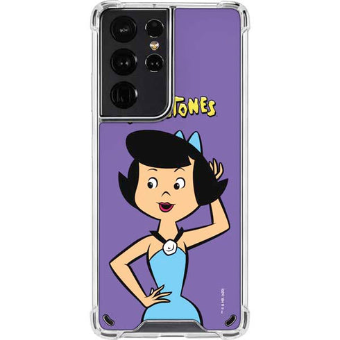 The Flinstones Betty Rubble Galaxy S21 Ultra 5G Clear Case