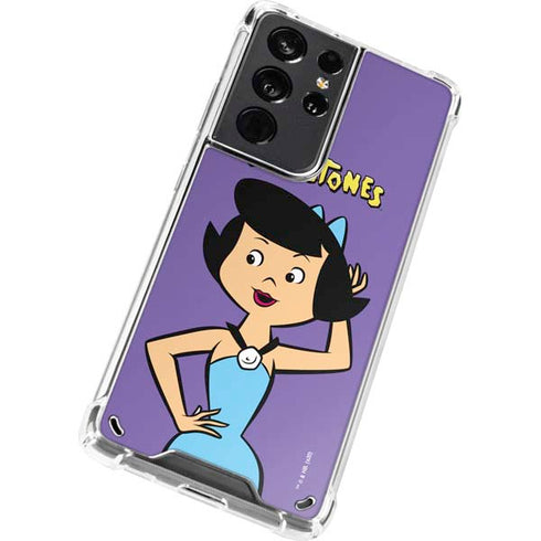 The Flinstones Betty Rubble Galaxy S21 Ultra 5G Clear Case