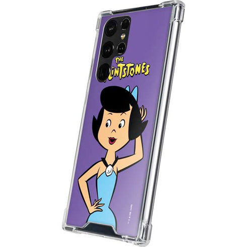 The Flinstones Betty Rubble Galaxy S22 Ultra Clear Case