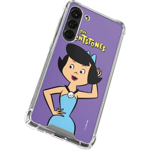 The Flinstones Betty Rubble Galaxy S23 Plus Clear Case