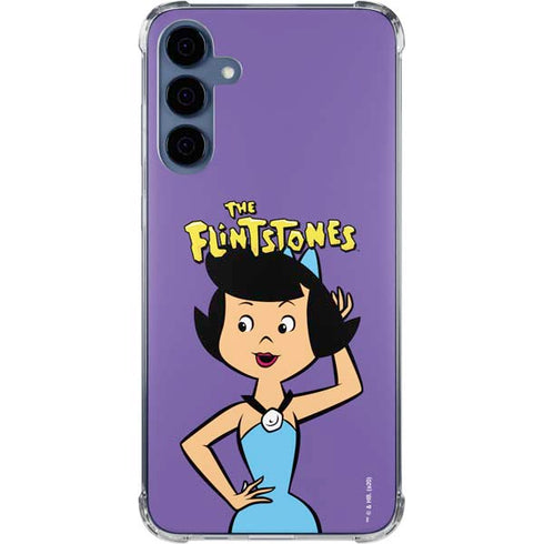 The Flinstones Betty Rubble Galaxy S24 Clear Case