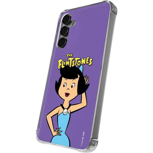 The Flinstones Betty Rubble Galaxy S24 Plus Clear Case