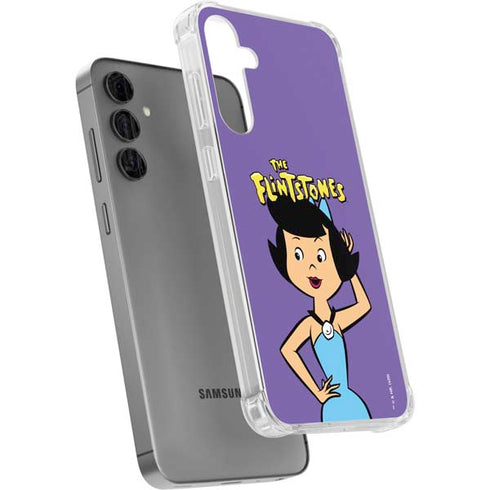 The Flinstones Betty Rubble Galaxy S24 Plus Clear Case