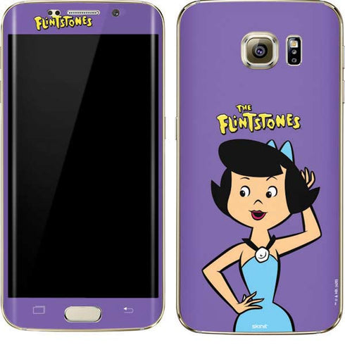 The Flinstones Betty Rubble Galaxy S7 Edge Skin