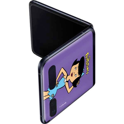 The Flinstones Betty Rubble Galaxy Z Flip Skin