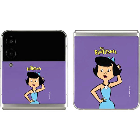 The Flinstones Betty Rubble Galaxy Z Flip3 5G Skin