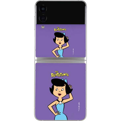 The Flinstones Betty Rubble Galaxy Z Flip3 5G Skin