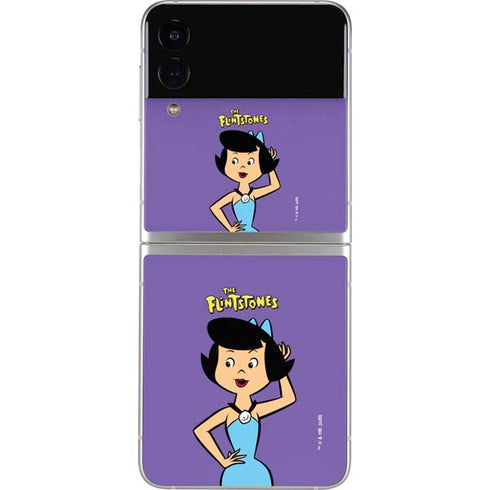 The Flinstones Betty Rubble Galaxy Z Flip4 5G Skin