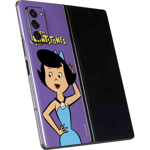 The Flinstones Betty Rubble Galaxy Z Fold2 5G Skin