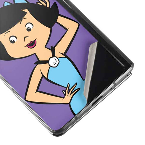 The Flinstones Betty Rubble Galaxy Z Fold2 5G Skin