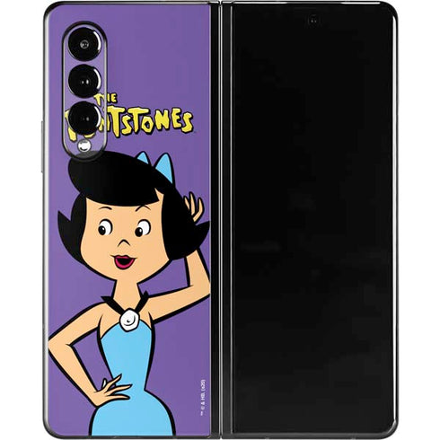 The Flinstones Betty Rubble Galaxy Z Fold3 5G Skin