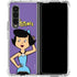 The Flinstones Betty Rubble Galaxy Z Fold4 5G Clear Case