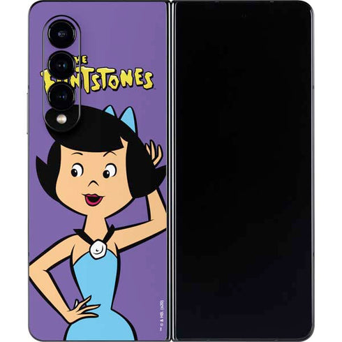 The Flinstones Betty Rubble Galaxy Z Fold4 5G Skin