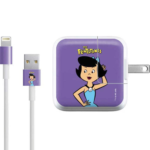 The Flinstones Betty Rubble iPad Charger (10W USB) Skin