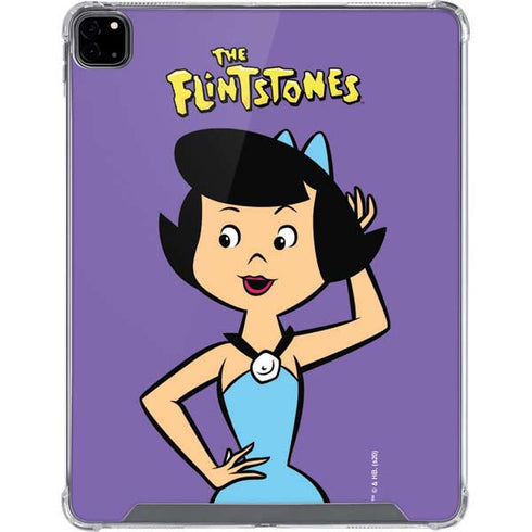 The Flinstones Betty Rubble iPad Pro 12.9in (2020) Clear Case