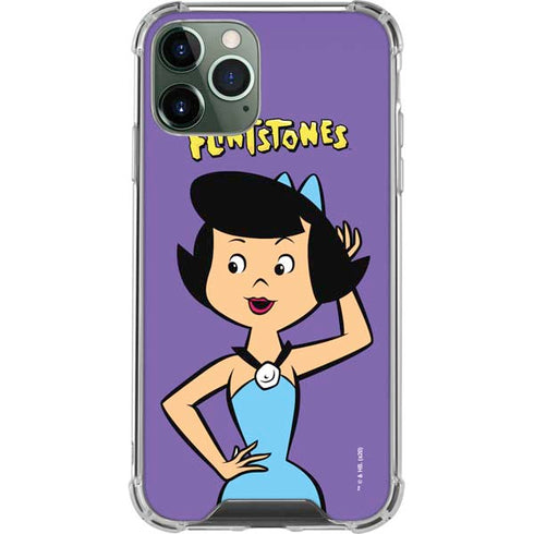 The Flinstones Betty Rubble iPhone 12 Pro Clear Case