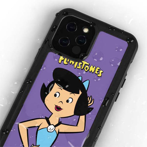 The Flinstones Betty Rubble iPhone 12 Pro Max Waterproof Case