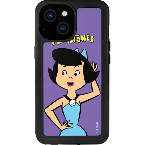 The Flinstones Betty Rubble iPhone 13 Mini Waterproof Case