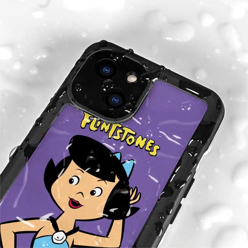 The Flinstones Betty Rubble iPhone 13 Mini Waterproof Case