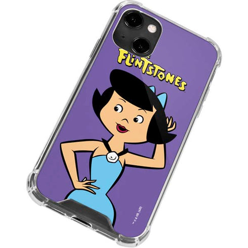 The Flinstones Betty Rubble iPhone 14 Clear Case