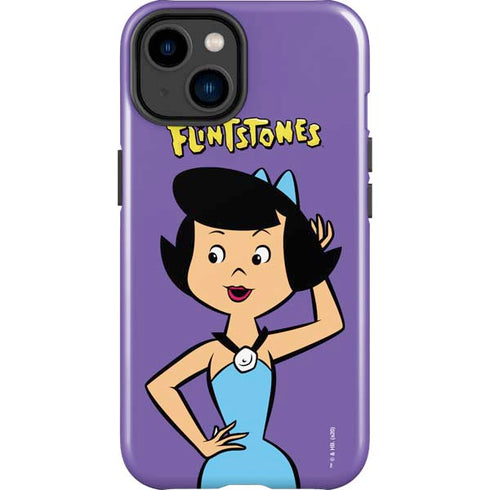 The Flinstones Betty Rubble iPhone 15 Plus Impact Case