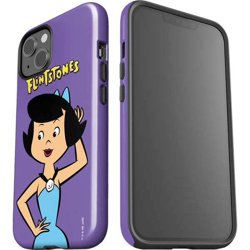 The Flinstones Betty Rubble iPhone 15 Plus Impact Case