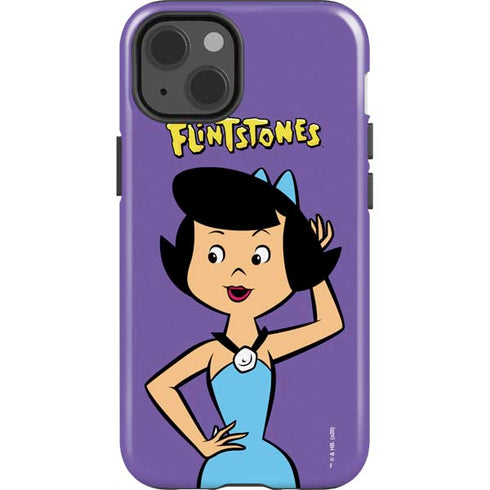 The Flinstones Betty Rubble iPhone 15 Impact Case