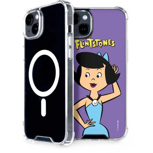 The Flinstones Betty Rubble iPhone 15 Plus MagSafe Case