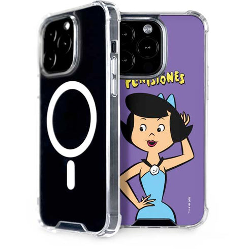 The Flinstones Betty Rubble iPhone 15 Pro MagSafe Case